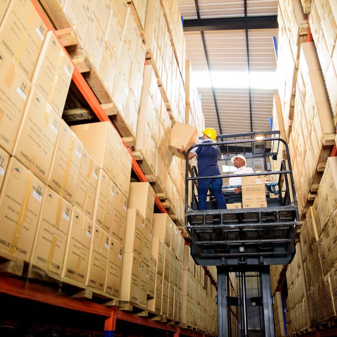 ISO 27001 certified climate-controlled warehouse
